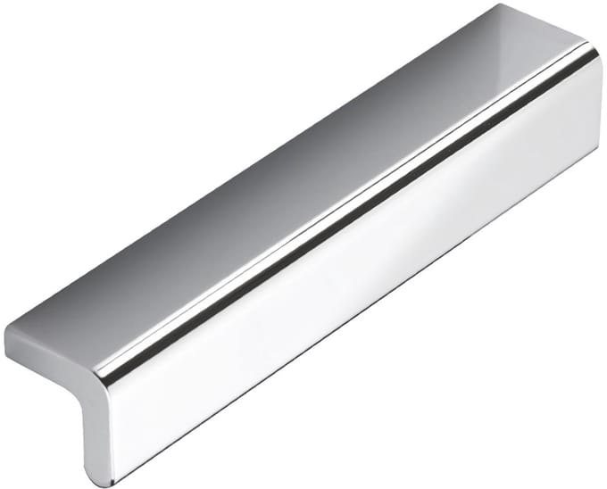 SOTECH Meubelgreep MALMÖ BA 96 mm aluminium greeplijst gepolijst chroom kastgreep