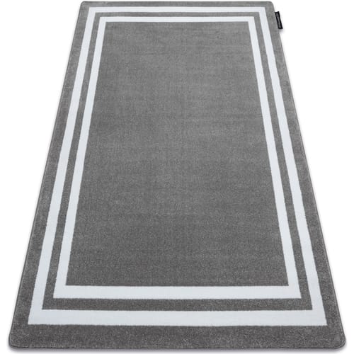 Kleden Rugsx Tapijt HAMPTON Kader grijskleuring 160x220 cm