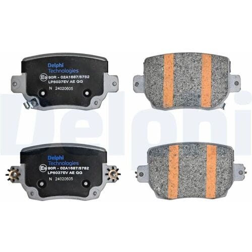 Remblokset, schijfrem DELPHI LP5037EV