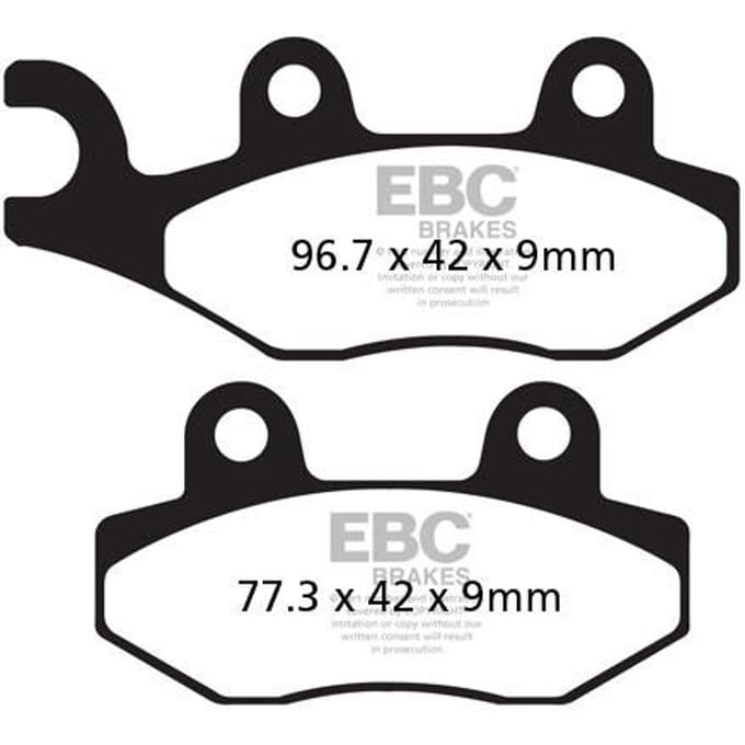 Ebc Sfa-hh Series Sfa228hh Gesinterde Remblokken Zwart