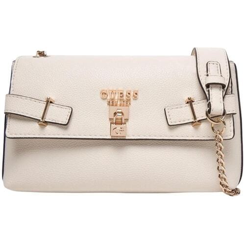 GUESS schoudertas Yesba Convertible Xbody Flap Cream White crème