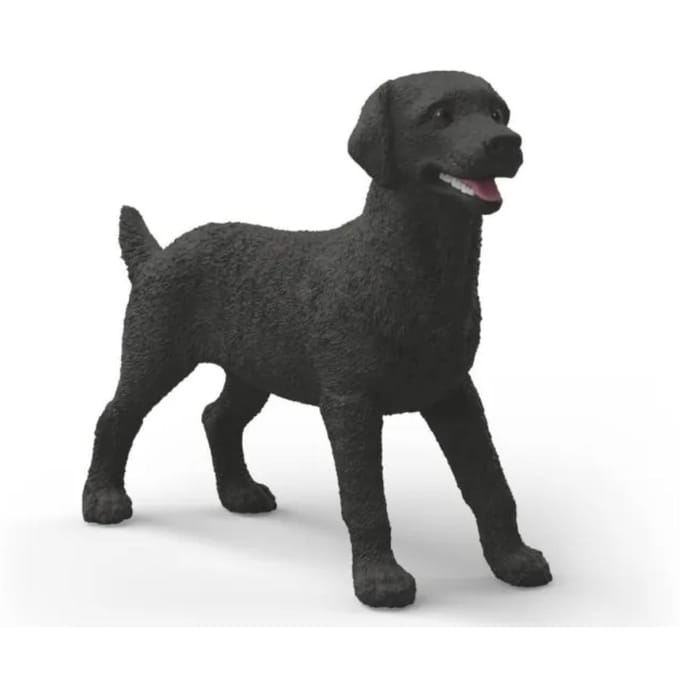 Schleich zwarte labrador retriever speelgoedhond - realistisch dierenfiguur.