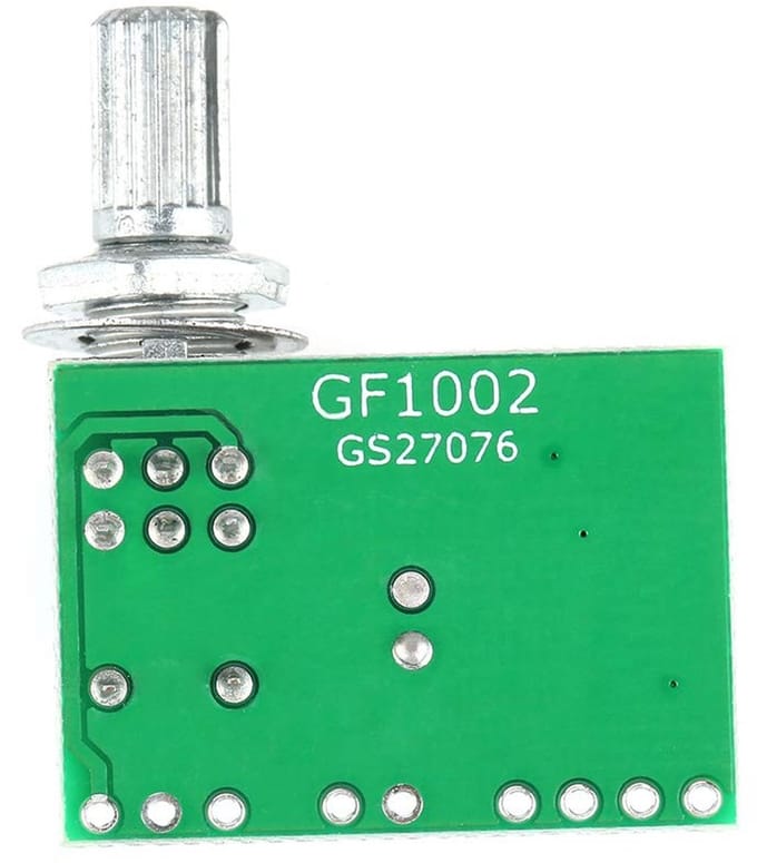 Allecto - PAM8403 Mini Amplifier - 5V Digitale Audio Versterker met Potentiometer