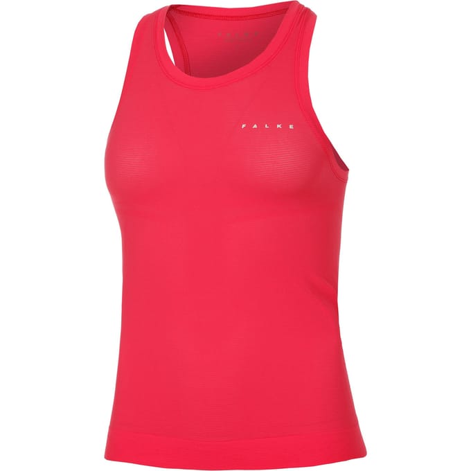 FALKE Ultralight Cool sneldrogend functioneel materiaal mouwloze functioneel shirt dames rood - maat S