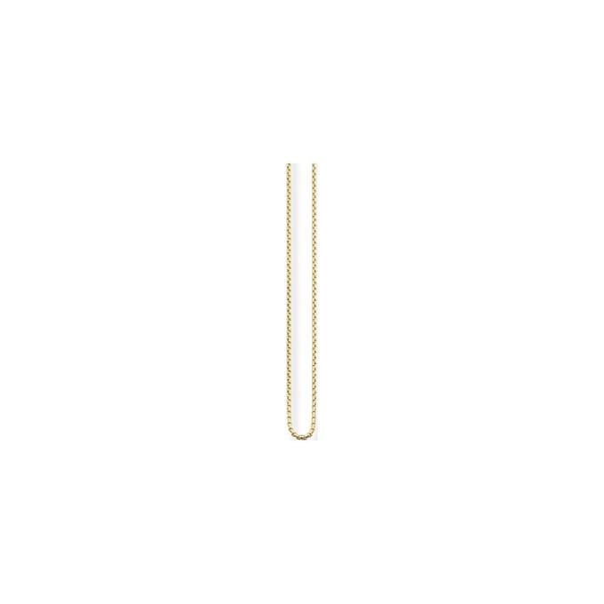 Thomas Sabo Unisex Ketting 925 sterling zilveren 60 Goud 32004453