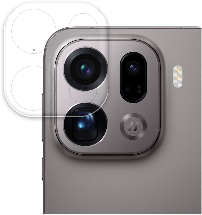 Rosso Camera Protector Geschikt voor Oppo Find X9 Pro | Camera Lens Bescherming | Case Friendly | Ultra Dun Glas | Transparant