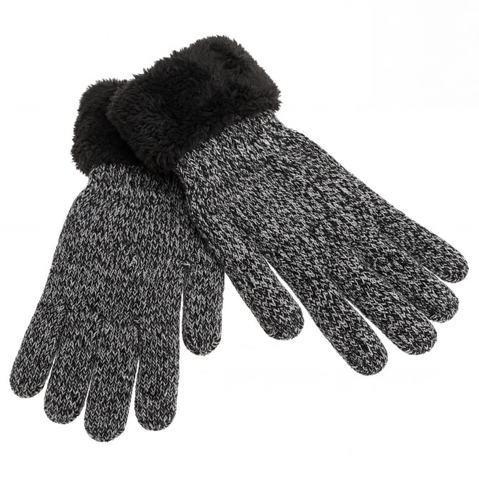 Dailygoods- Knuffelhandschoenen Gevoerd met Teddybont - Dames - Warm