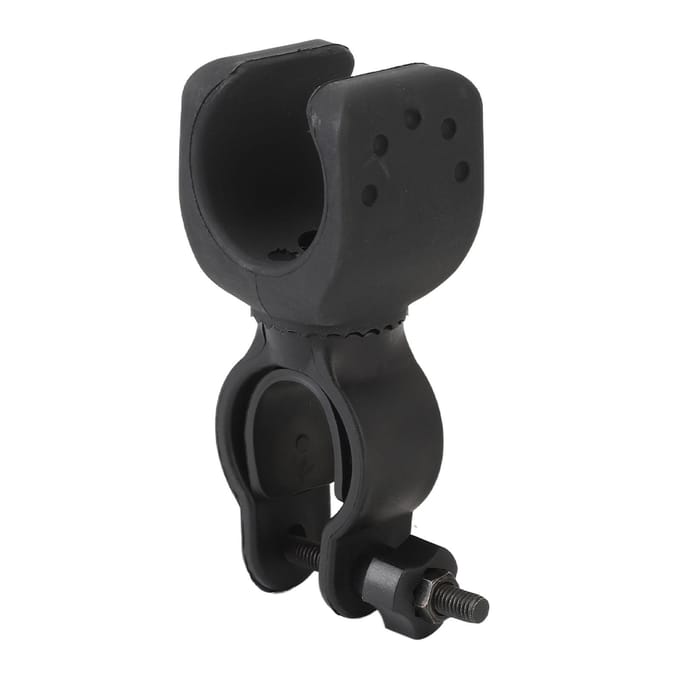 Support de Béquille Bâton Rotation à 360 Degrés Support de Canne à Roulettes Porte-Canne pour Drive Medical avec 2,5 à black