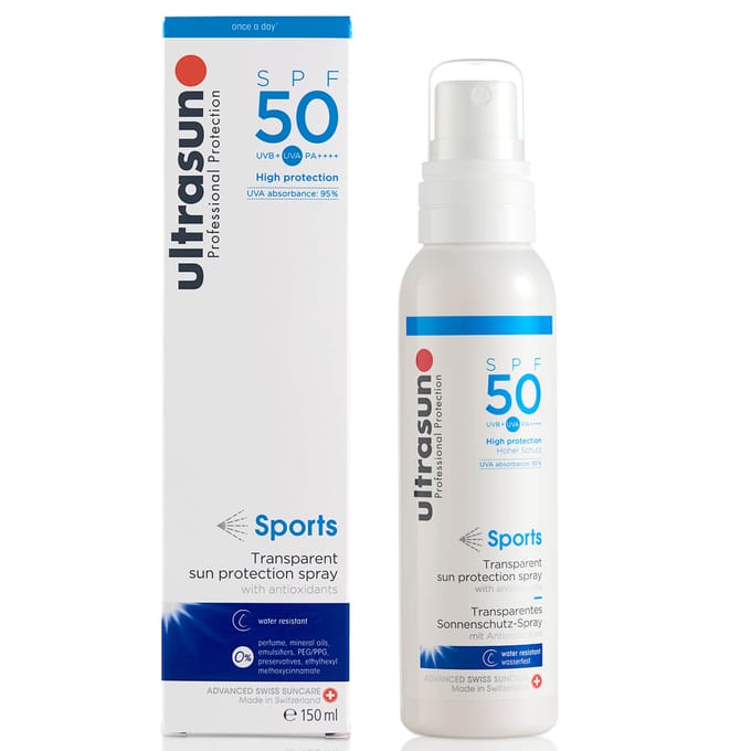 UltraSun Very High SPF 50 Sports Sprayformule (150 ml)