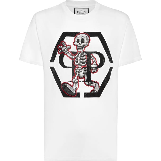 T-Shirt Ronde Hals Skeleton