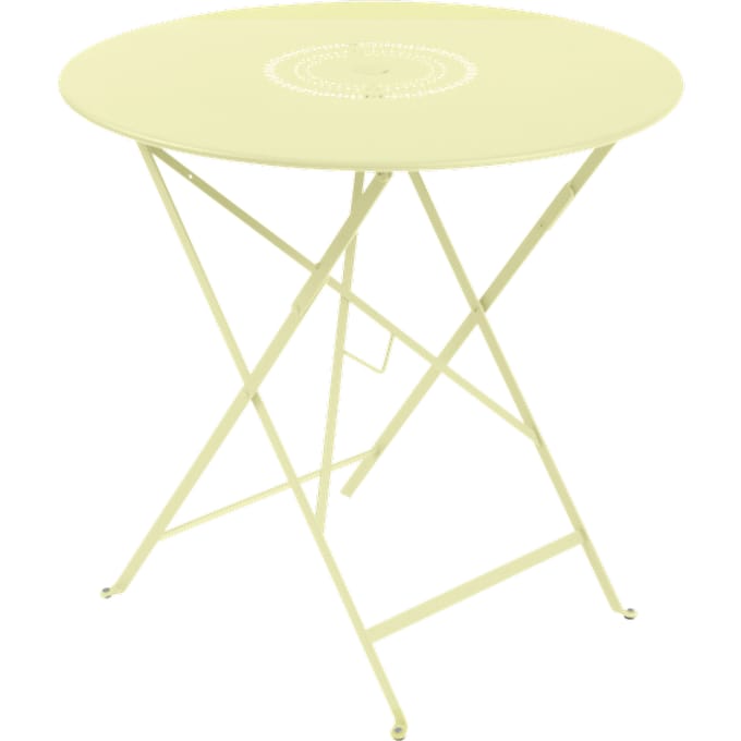 Fermob FLOREAL tafel - A6 citroensorbet - Ø 77 cm