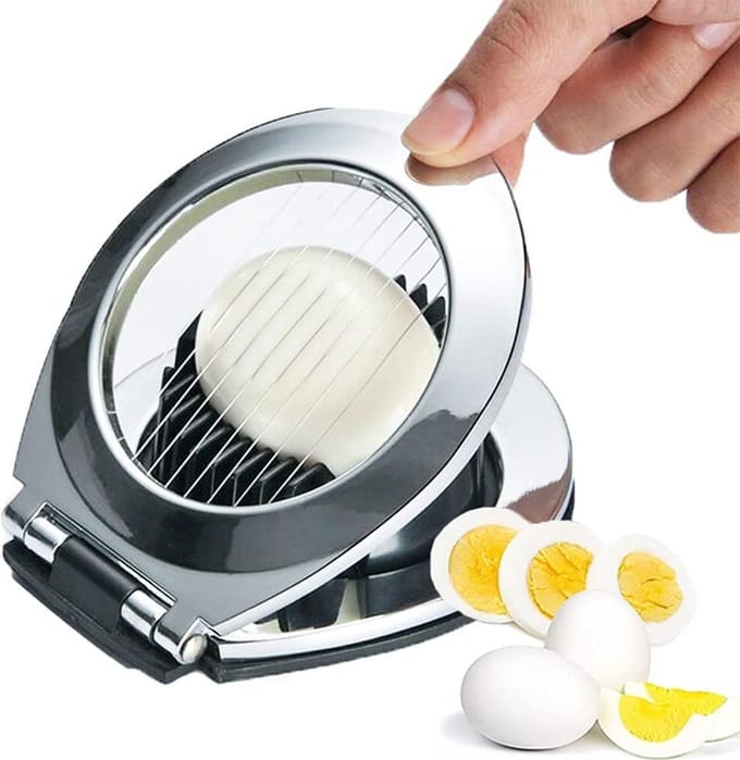 RVS Eisnijder Multifunctioneel - Egg slicer - ei snijder