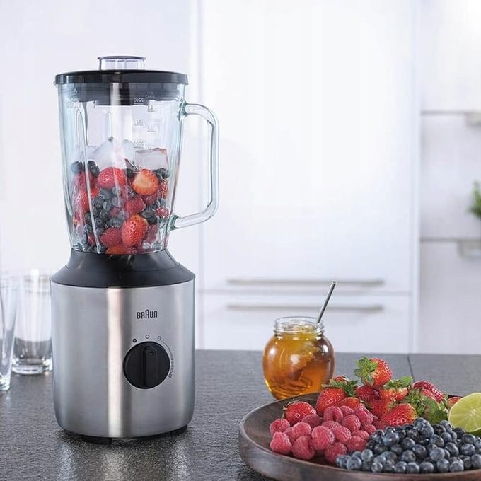 Braun PowerBlend 3 JB 3272 SI - Blender - Zilver