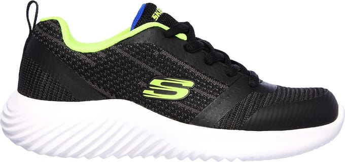 Skechers Bounder zwart sneakers kids (98303L BBLM)
