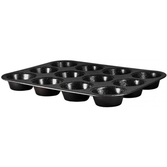 Berlinger Haus Black Rose Collection - Muffinbakvorm - 12 Muffins - Granietcoating