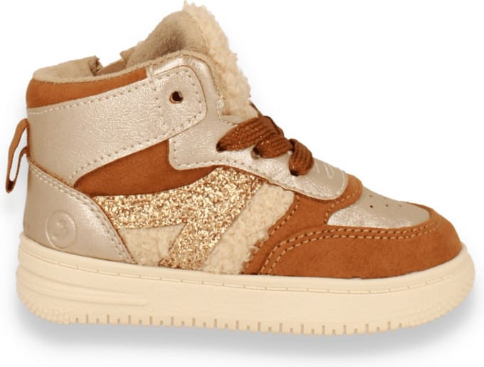 Sj Lifestyle Meisjes Sneaker Platina | Goud | Maat: 23