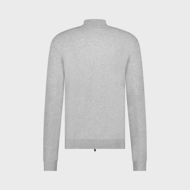 Blue Industry Melange zipper pullover |
