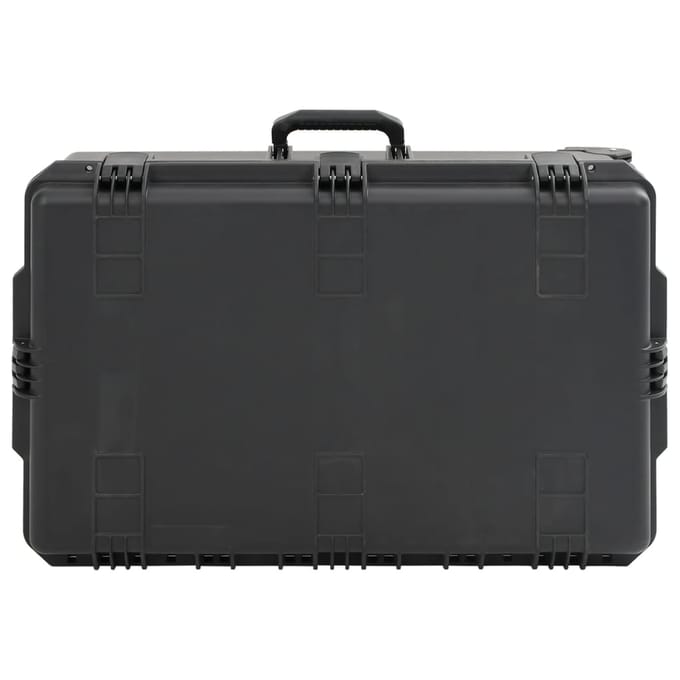 vidaXL - Flightcase - draagbaar - 79,5x51,5x30,5 - cm - PP - zwart