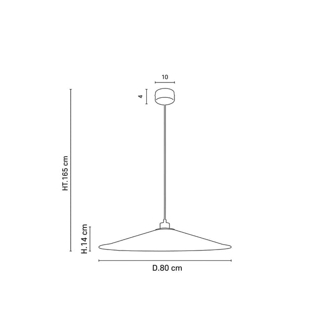 MARKET SET Sonia Laudet hanglamp Ø80cm malachiet zand