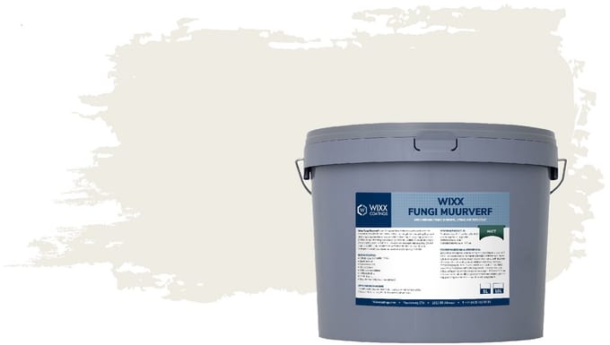 Wixx Fungi Muurverf Matt - 2.5L - RAL 9010 | Zuiver Wit
