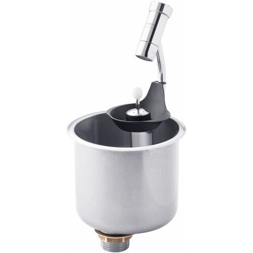 GGM Gastro Eisportioniererdusche mit Portioniererdusche & integr. Wasserstrahl-Regler Zilver