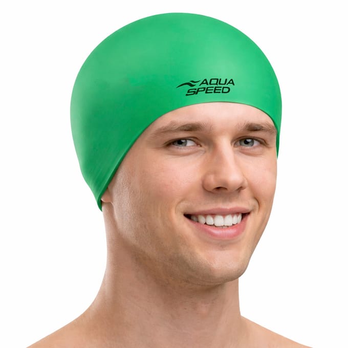 Unisex Volwassen Zachte Latex Zwemcap | Comfortabele Elastische Flexibele Cap