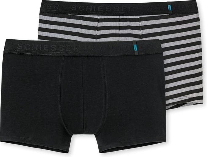Schiesser Heren Short - 2 pack - Assortie - Maat S