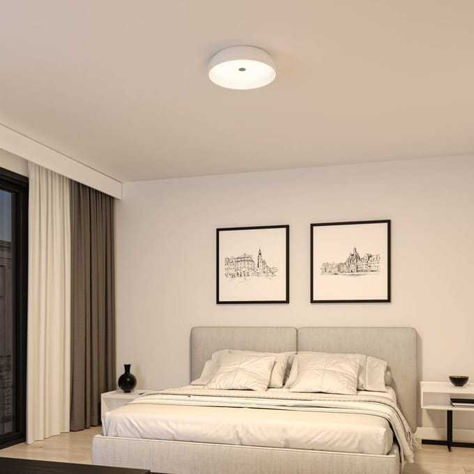 LED-plafondlamp 3-Step-Dim Jaron 2700K 1900lm 230V 26,5W dimbaar Wit mat