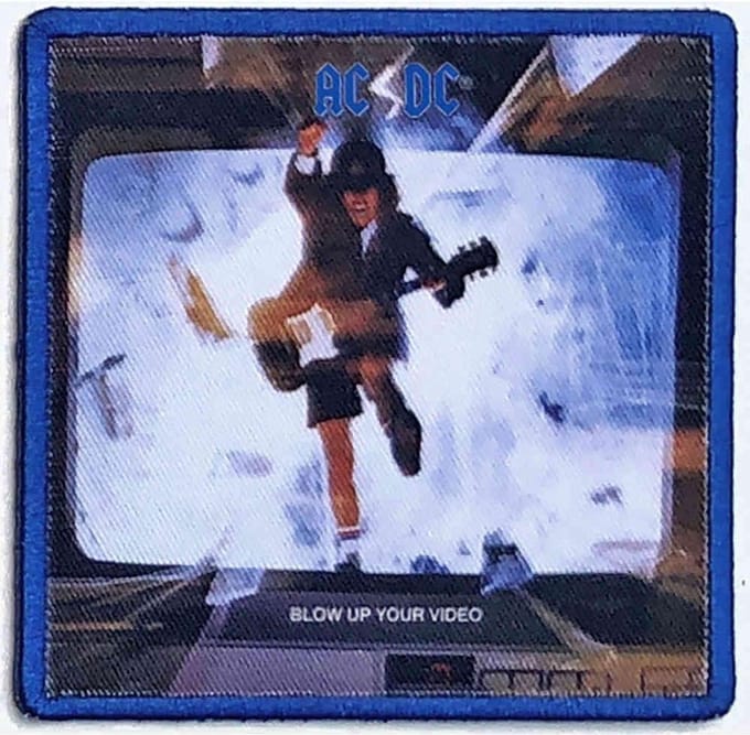AC/DC - Blow Up Your Video Patch - Multicolours