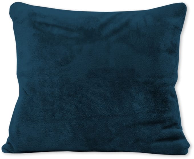 Darymex Basic - Kussensloop - Mikrofiber - Met Ritssluiting - 40x40 cm - Donkerdonkerblauw