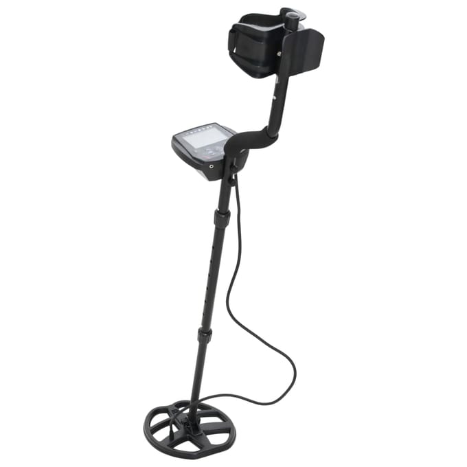 vidaXL - Metaaldetector - met - LCD-scherm - 20 - cm - zoekdiepte