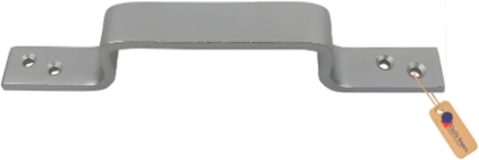 GeZu Impex Deurgreep verzinkt 182 x 20 mm