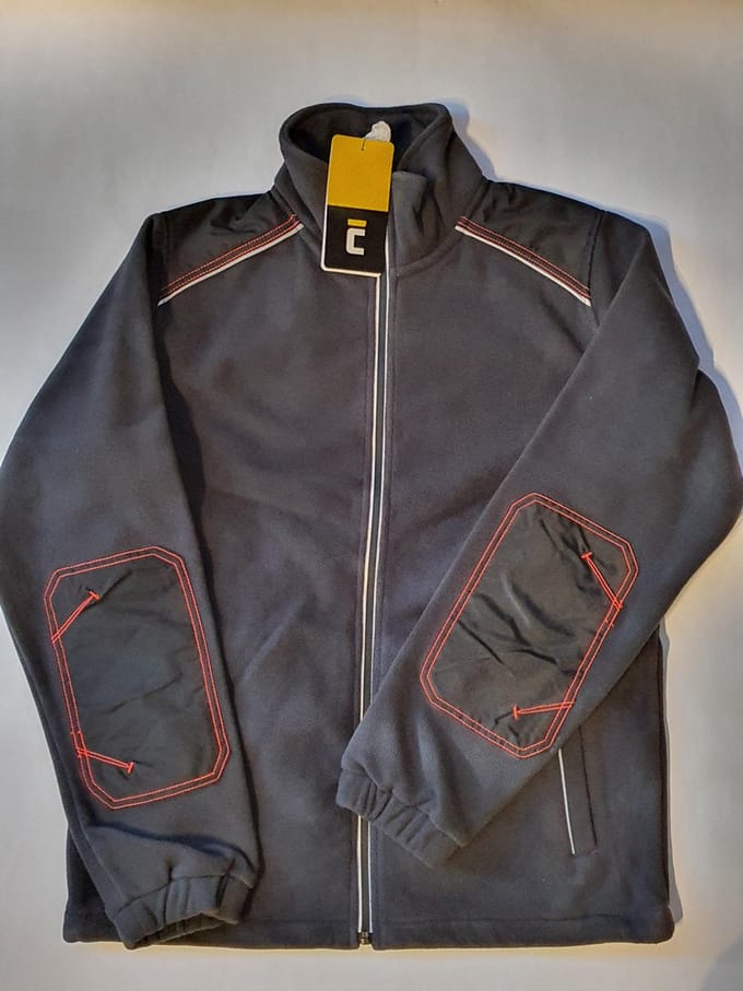 Cerva KNOXFIELD fleecevest 03010533 - Rood/Antraciet - M