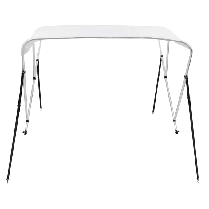 vidaXL - Biminitop - 3-boogs - 183x140x137 - cm - wit