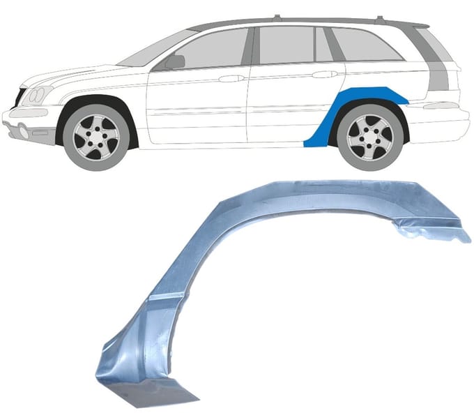 Reparatiepaneel achterspatbord voor Chrysler Pacifica 2003-2007 / Links