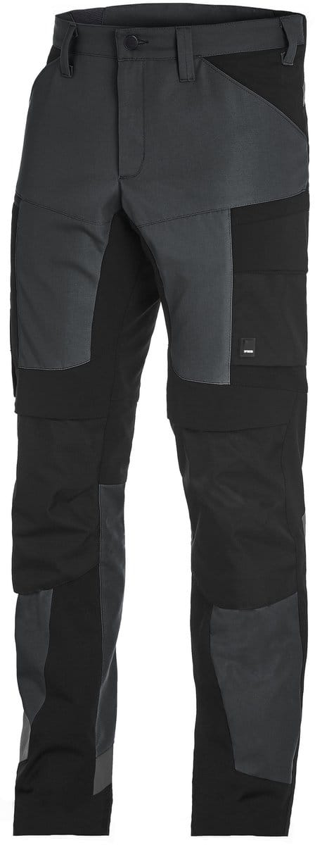 FHB LEO Werkbroek elastisch 122110 - Antraciet-Zwart - 98