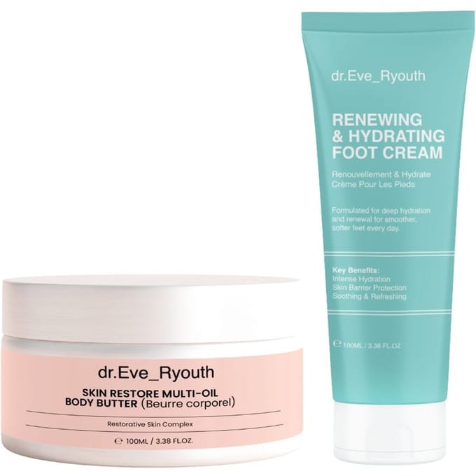 Herstellende Multi-Olie Body Butter + Hydraterende Voetcrème