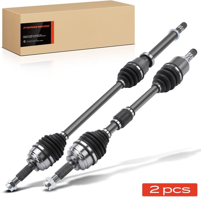 Frankberg 2x Aandrijfas Vooras voor Renault Clio IV BH