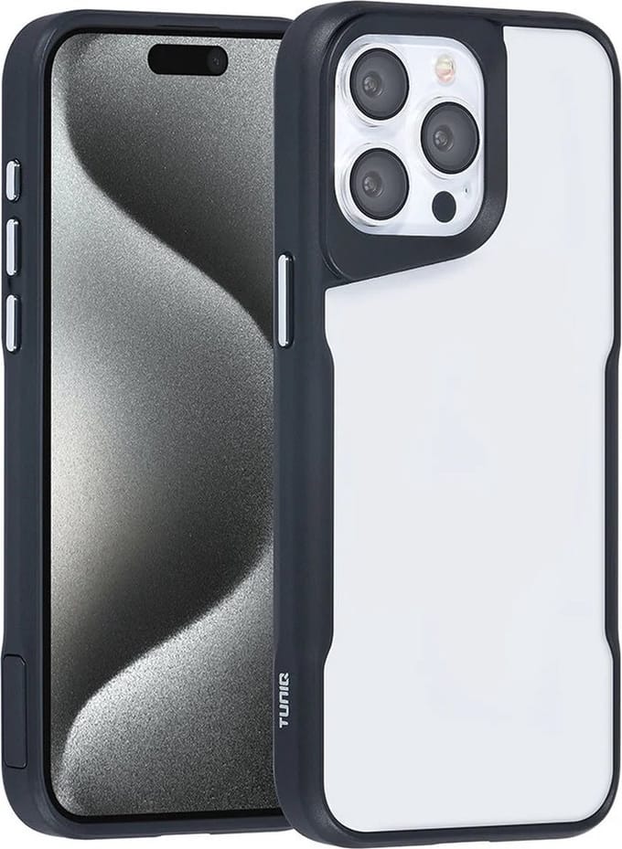 Combat-X Hoesje Geschikt voor: iPhone 14 - Backcover - Zwart