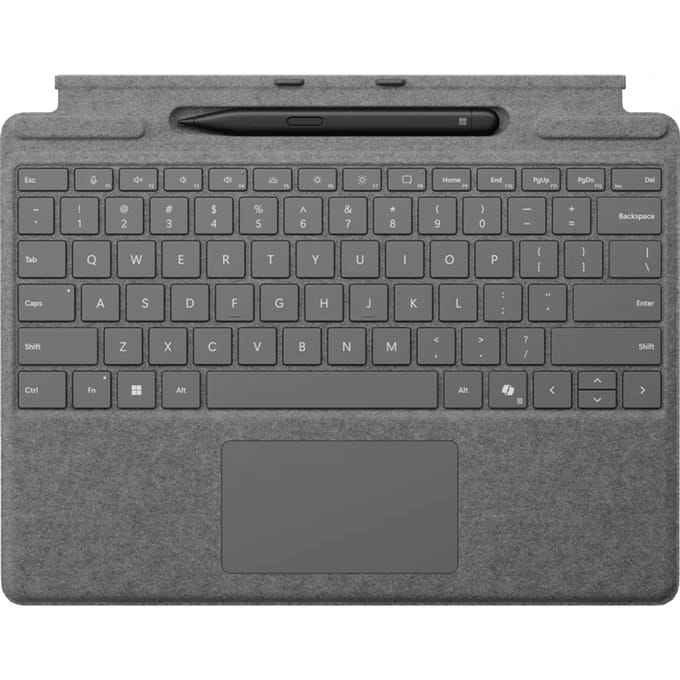 Microsoft Surface Pro Type Cover 13 Inch met Slim Pen Platina Qwerty