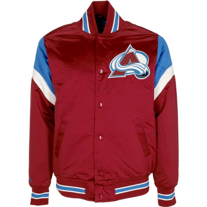 Herenbomberjack NHL zwaargewicht satijnen jack Colava Originele teamkleuren