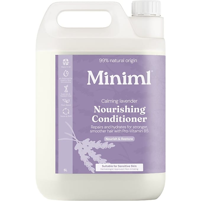 Miniml Nourish & Repair Conditioner Engelse Lavendel & Kamille - 5L...