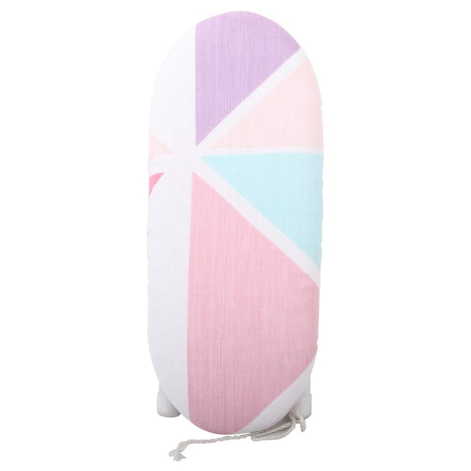 Mini Strijkplank Draagbaar Opvouwbaar Desktop Kleding Strijktafel voor Thuis Naaien white