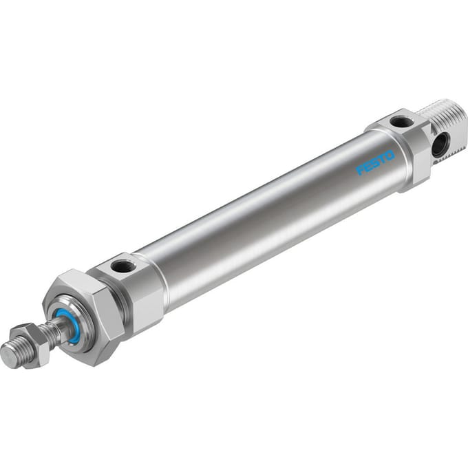 Festo Cilinder 25mm Boring 100mm Slag ISO 6432 Dubbelwerkend - 559286 - P2CXT