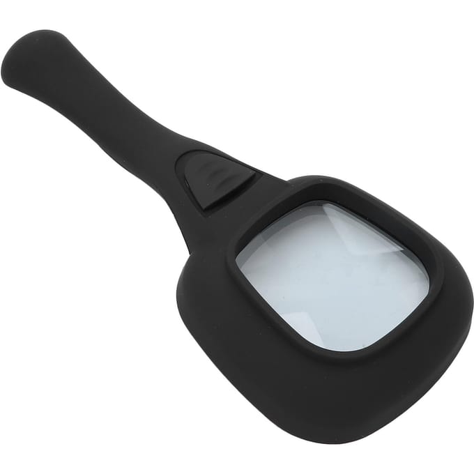 Handheld Vergrootglas 6 LED Verlicht Vergrootglas voor Senioren Lezen