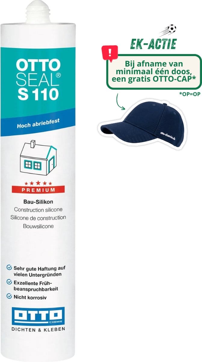 Ottoseal S110 Premium Silicone 310ml - Eik C57