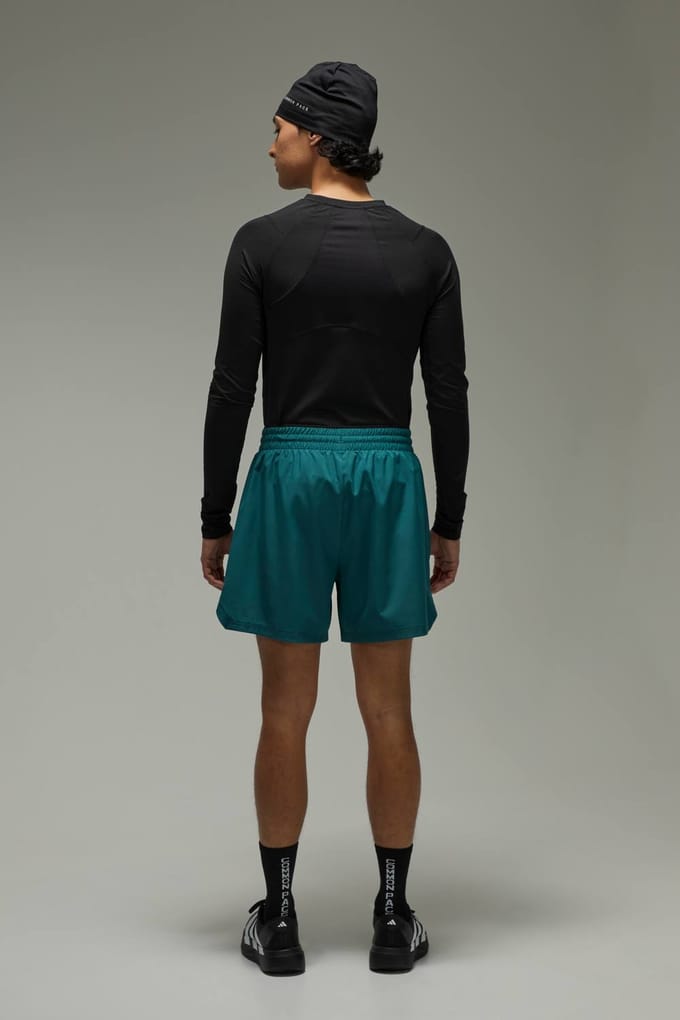 Hardloopshort Met Dubbele Tailleband 5 Inch Gewone Pasvorm | Teal | Size Small