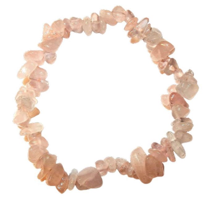 Rozenkwarts split armband