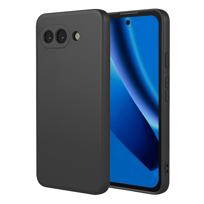 Mocaa Google Pixel 10a Siliconen Hoesje Zwart