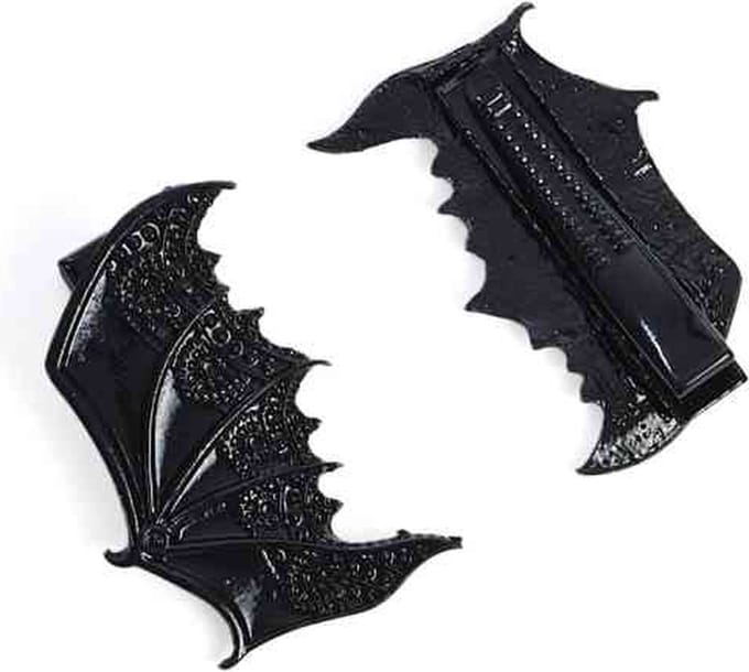 Banned - Batwing Haarclip - Zwart